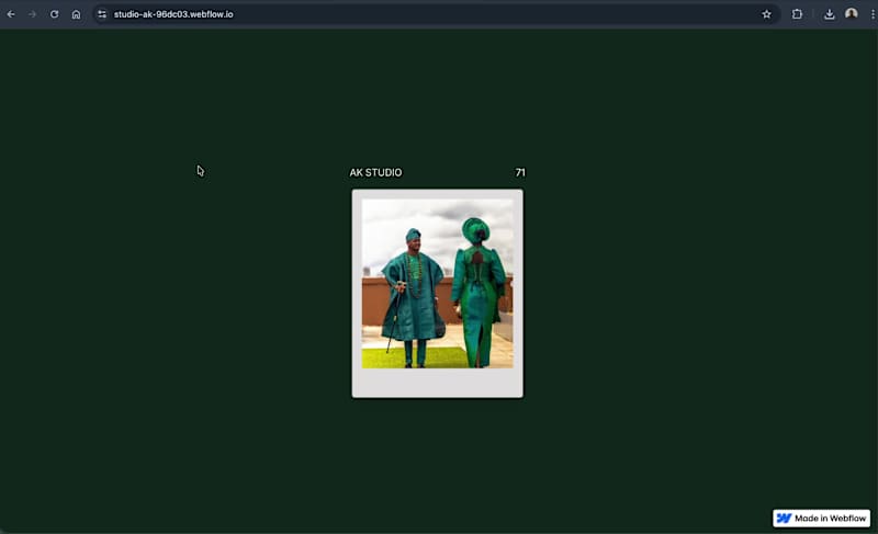 Cover image for Work in progress Testing some custom animation with CMS setu...