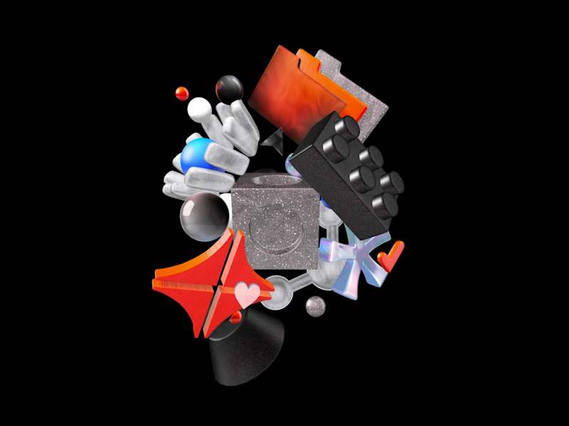 Cover image for Abstract 3D Elements