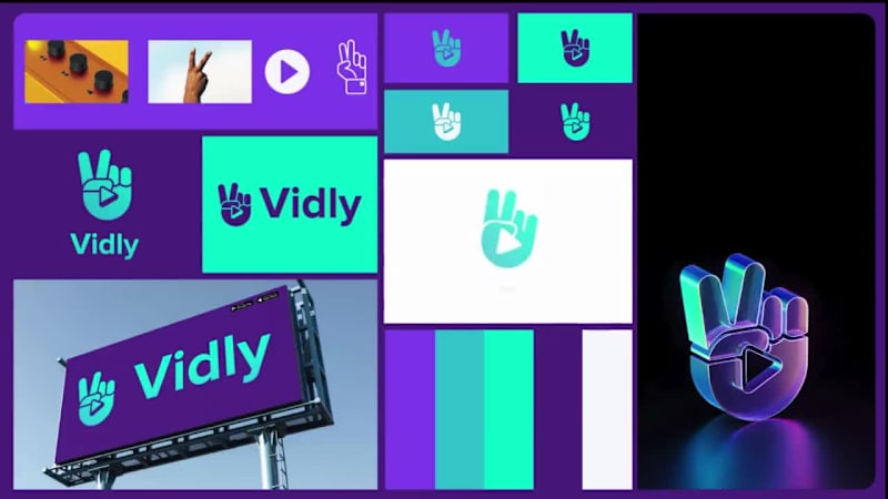 Cover image for Vidly.tv Brand Identity 