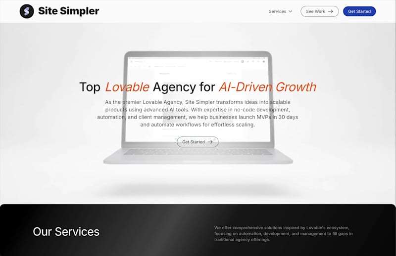 Cover image for Lovable Agency: AI Automation, Development & Scaling Experts LP