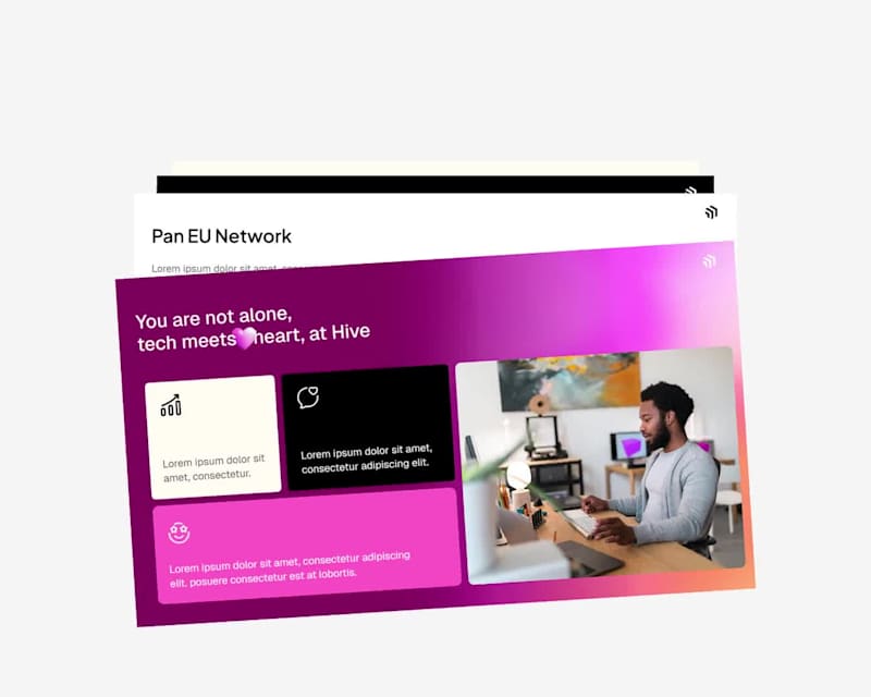 Cover image for Google Slides template and Sales deck for Hive