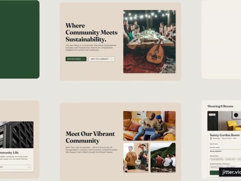 Cover image for Co-Living Website — UX Strategy & Accessible Design