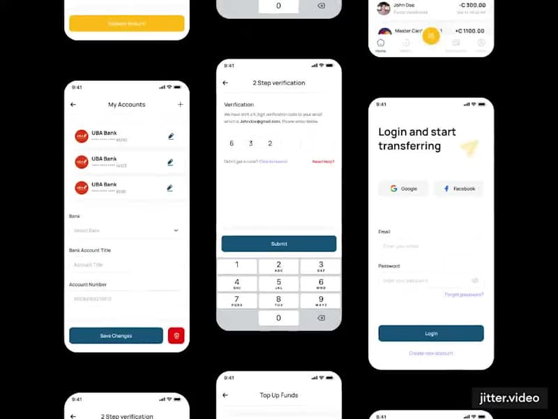 Cover image for Money Portal App UI UX Design