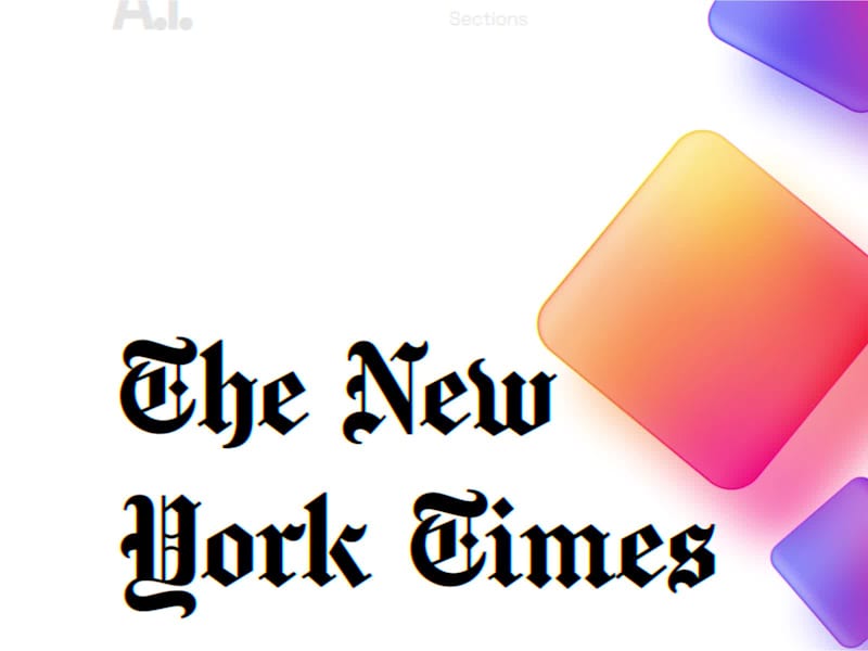 Cover image for The New York Times AI