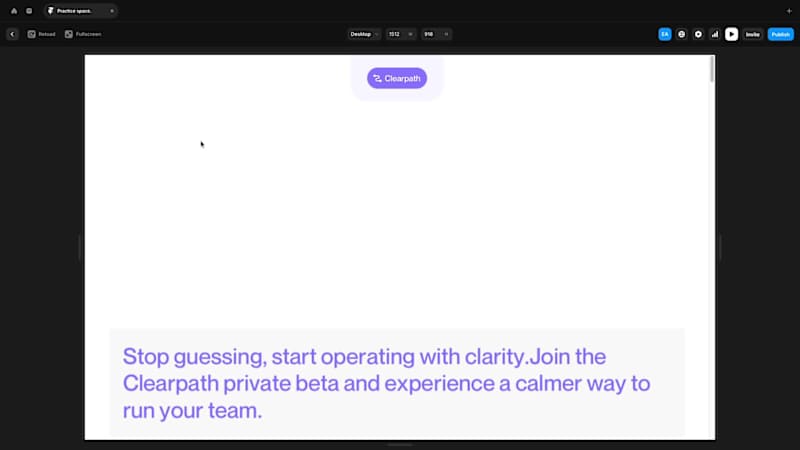 Cover image for Design and Development of Clearpath's Marketing Website