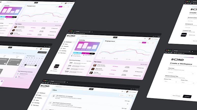 Cover image for BOND – Admin Platform for Remote Team Culture App