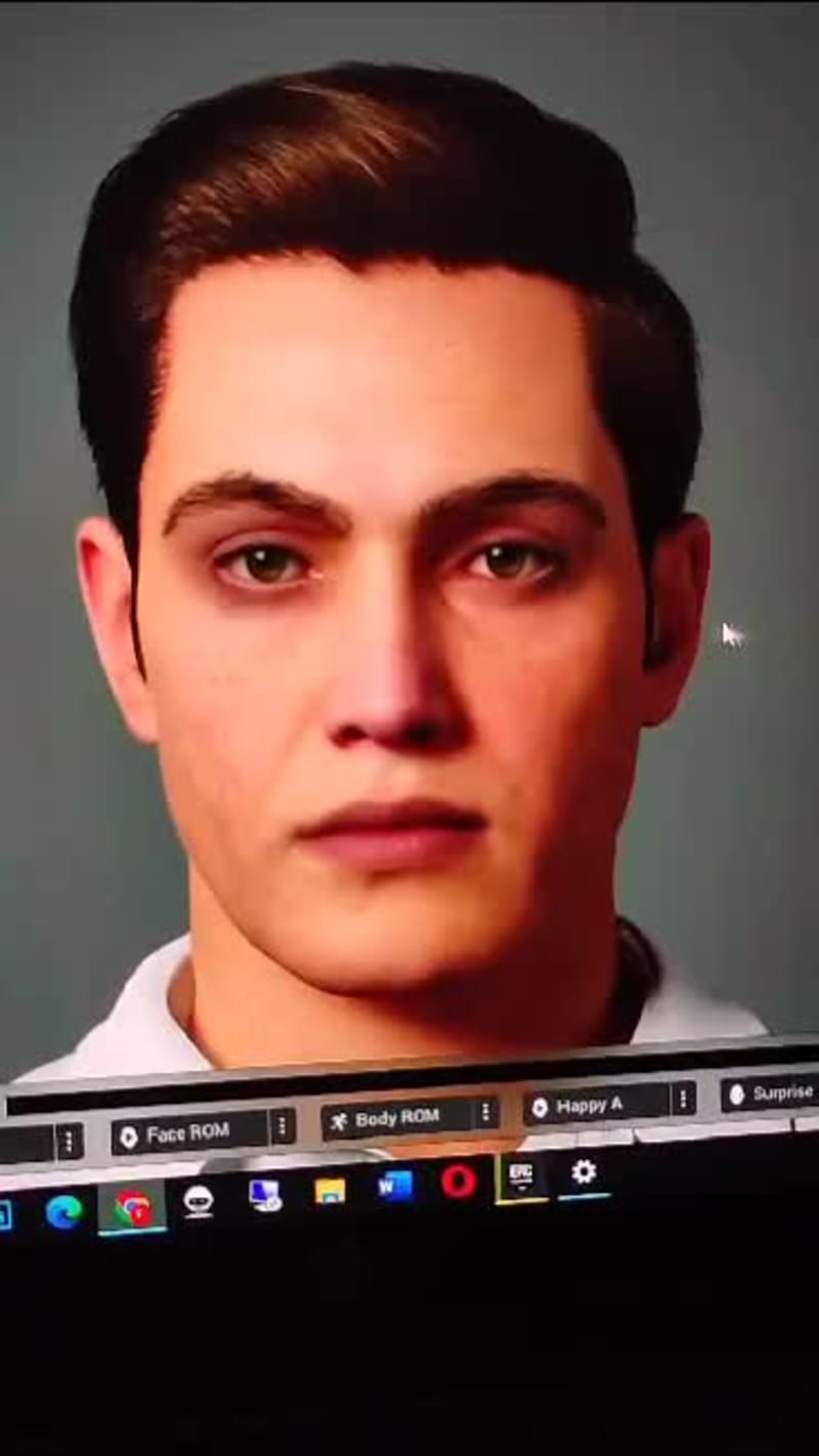 Cover image for 3d digital metahuman character hyper realistic mocap