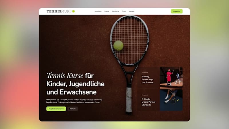 Cover image for Tennis Club Website Redesign & Optimization