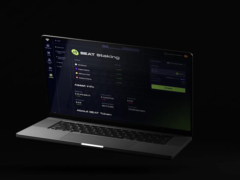 Cover image for BEAT Protocol  - DeFi Platform 