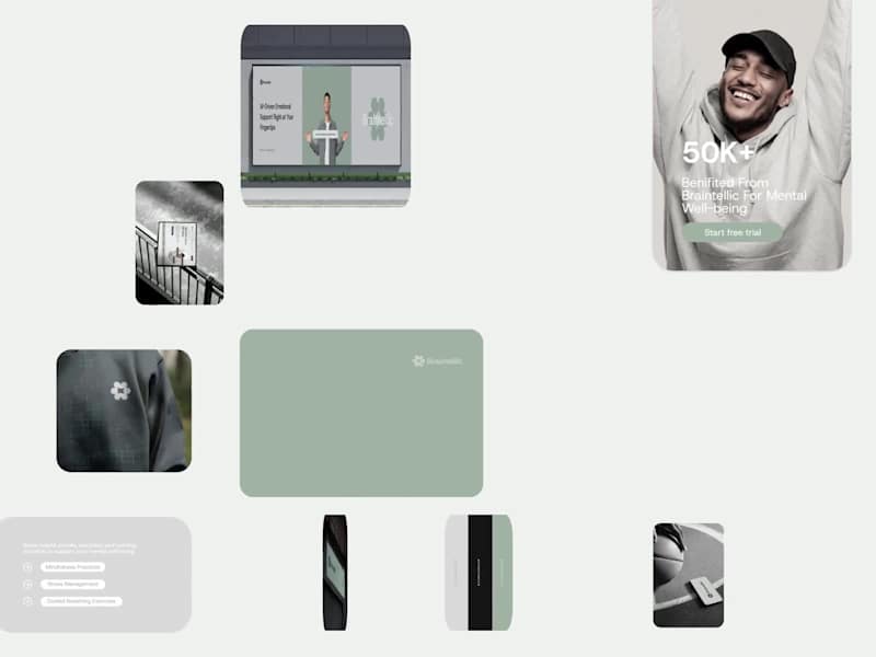 Cover image for Visual Branding Design For Braintellic Braintellic is an adv...