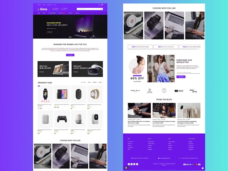 Cover image for Tech-Modern Ecommerce Platform