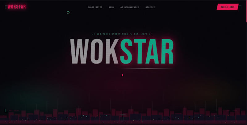 Cover image for AI Vibe coded webpage for