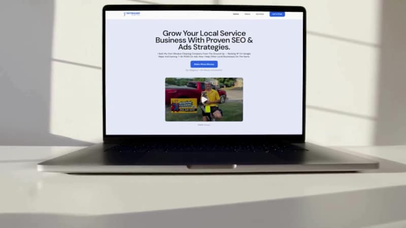 Cover image for Landing Page Design for SkyBound Digital