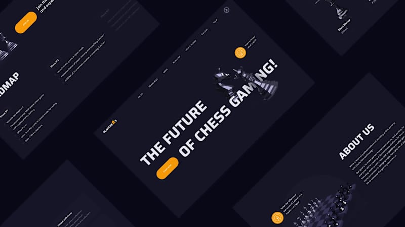 Cover image for PlayChess. Landing Page