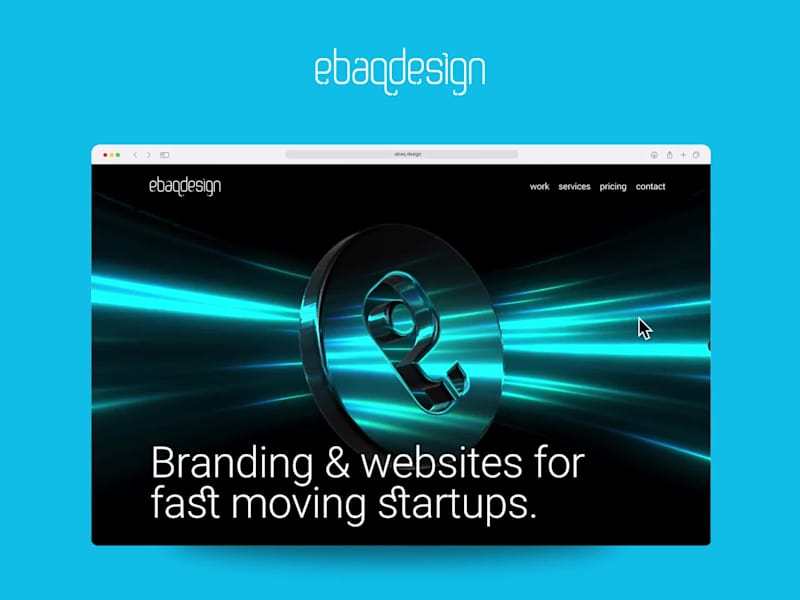 Cover image for Hero Concept for Portfolio Website