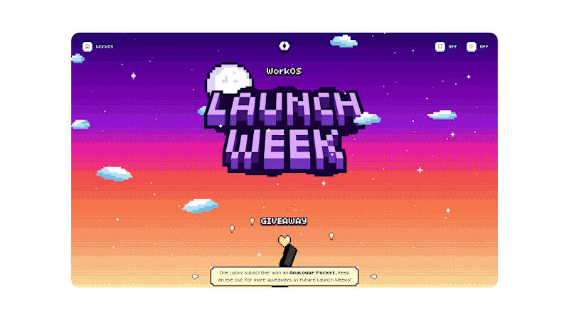 Cover image for Innovative Launch Week Microsite Design for WorkOS Collabora...