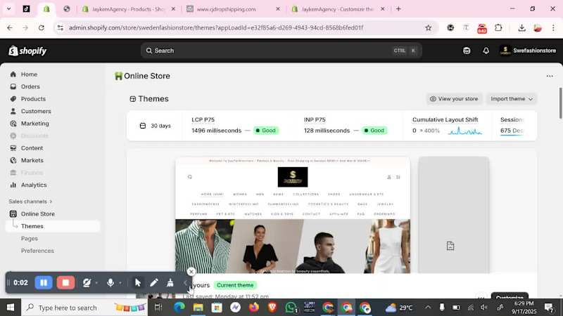 Cover image for A professional Shopify website redesign