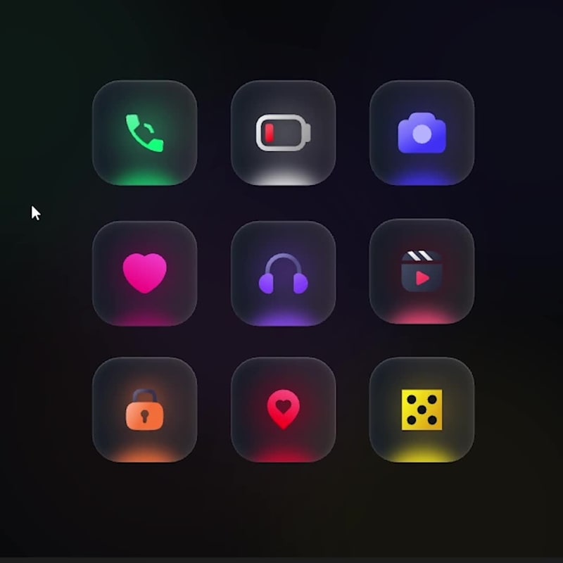 Cover image for Interactive Icon animation with a Faux 3D effect using Rive