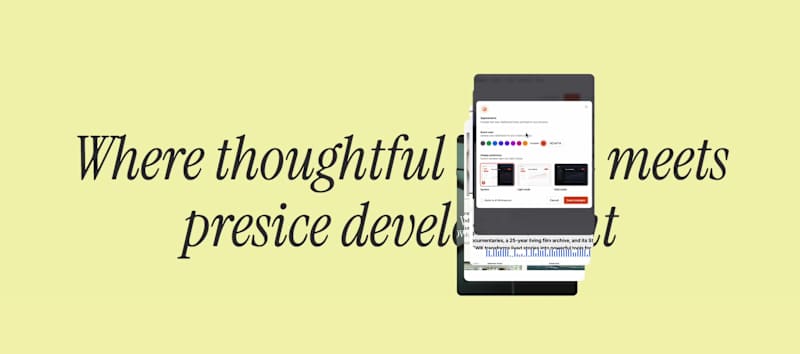 Cover image for Fun little stacked image section. Perfect for showcasing var...