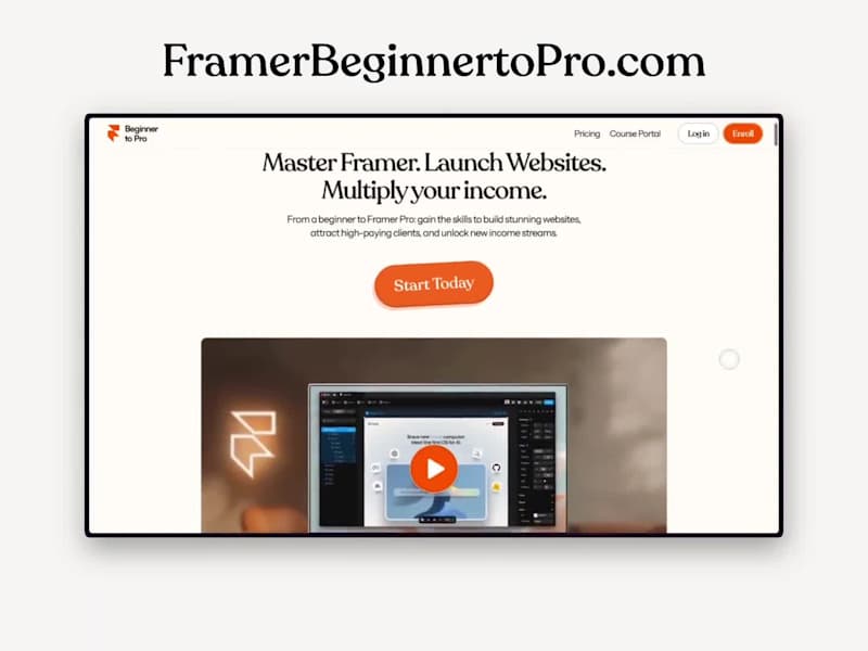 Cover image for Custom Framer Training for Little Miss Robot