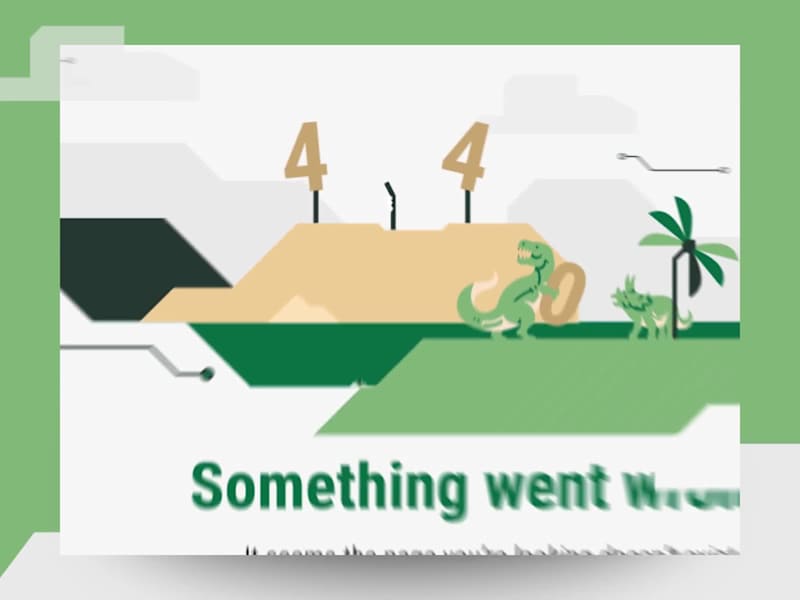 Cover image for 404 Dino Not Found 🦖