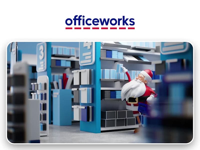 Cover image for Officeworks - Santa's Last Stop