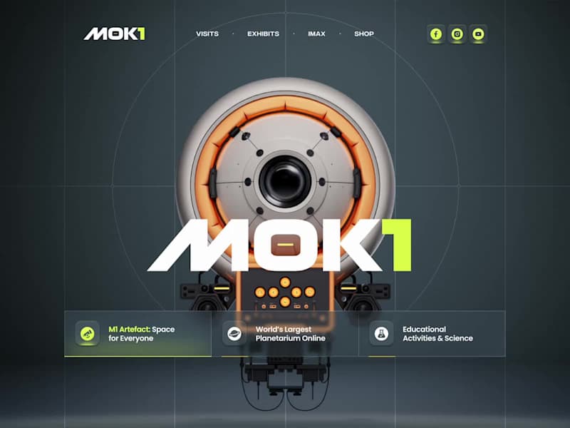 Cover image for MOK1 / Space center