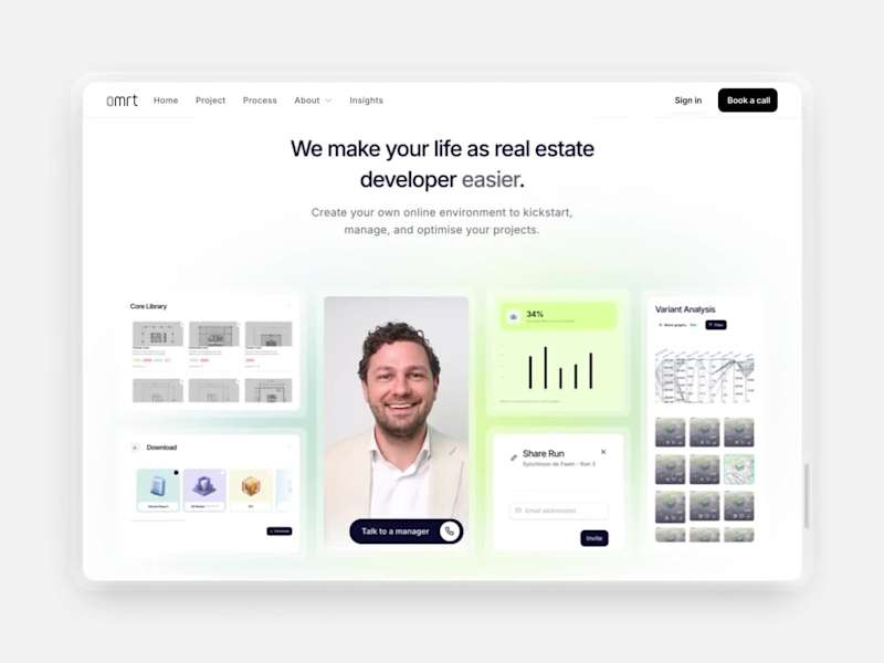 Cover image for UI/UX & Framer Build | OMRT