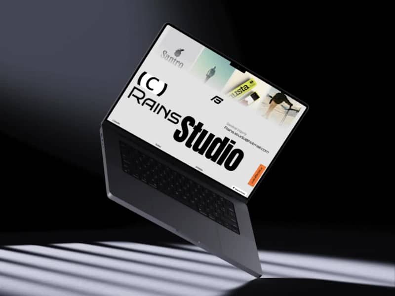 Cover image for RainsStudio — Framer Web Design for a Future-Ready Brand Agency