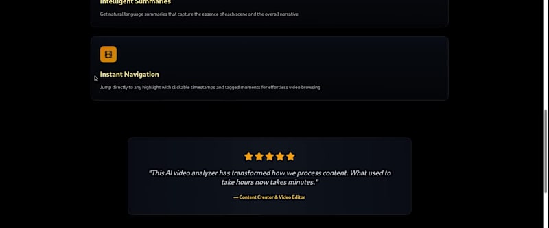Cover image for AI Video summarizer 📹