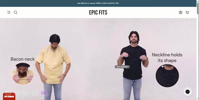 Cover image for Epic Fits Shopify Site Build & Design