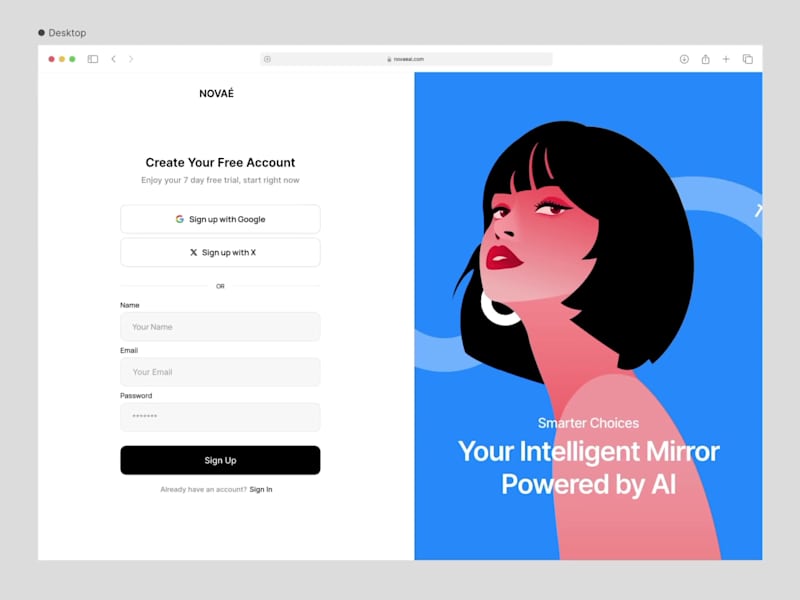 Cover image for Interactive Website with Rive