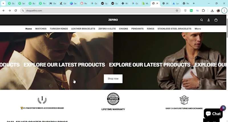 Cover image for Premium Men’s Luxury E-commerce: Pixel-Perfect