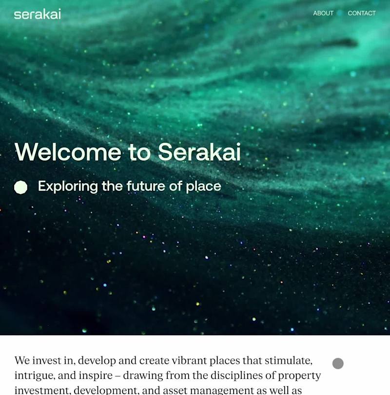 Cover image for Serakai Group Site:
Website development