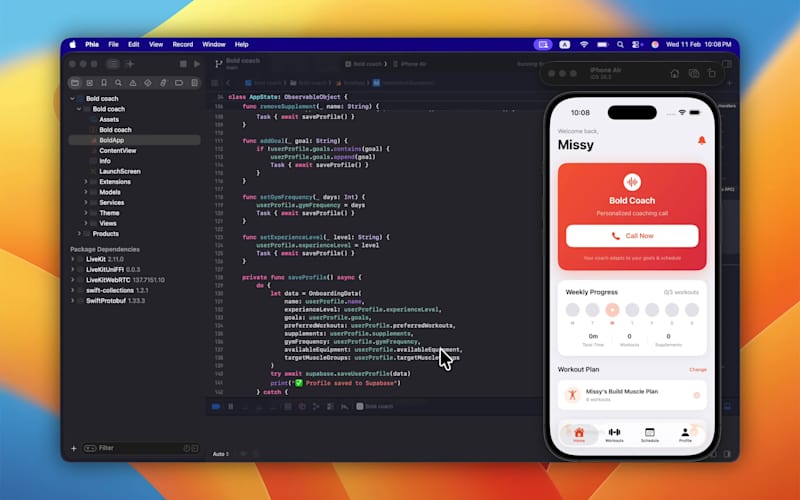 Cover image for Bold Coach is an AI-powered