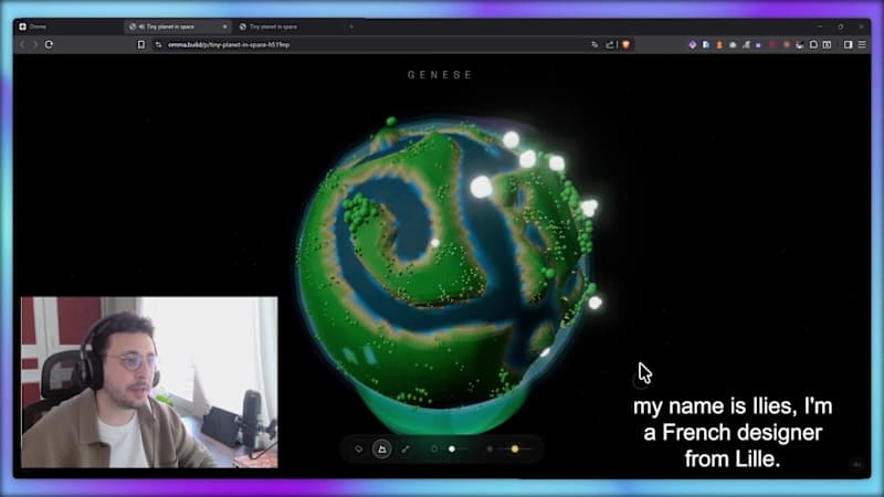 Cover image for GENESE is a living planet