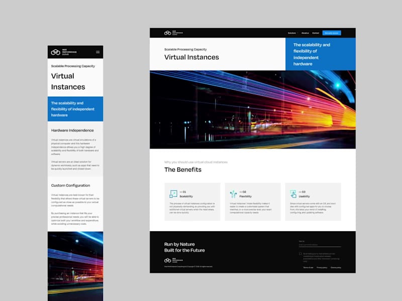 Cover image for Hive HPC — A Custom Web Experience for a Next-Gen Cloud Platform