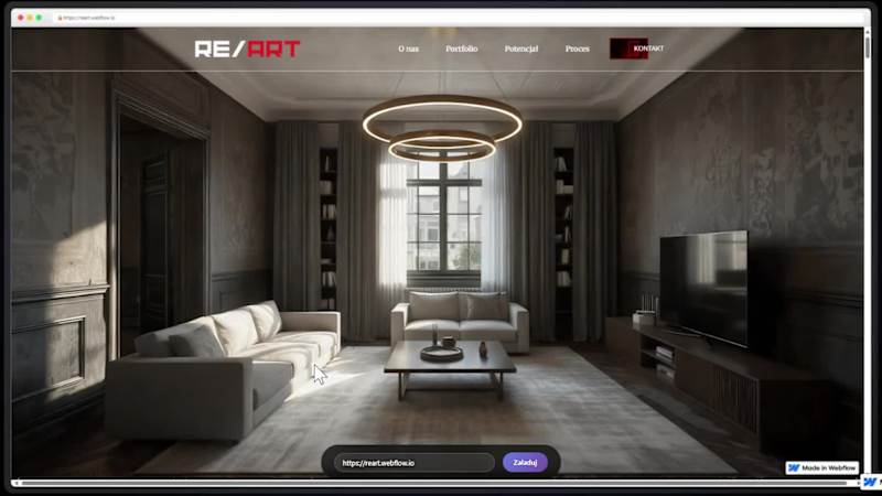 Cover image for The project was created to show the process of architectural...