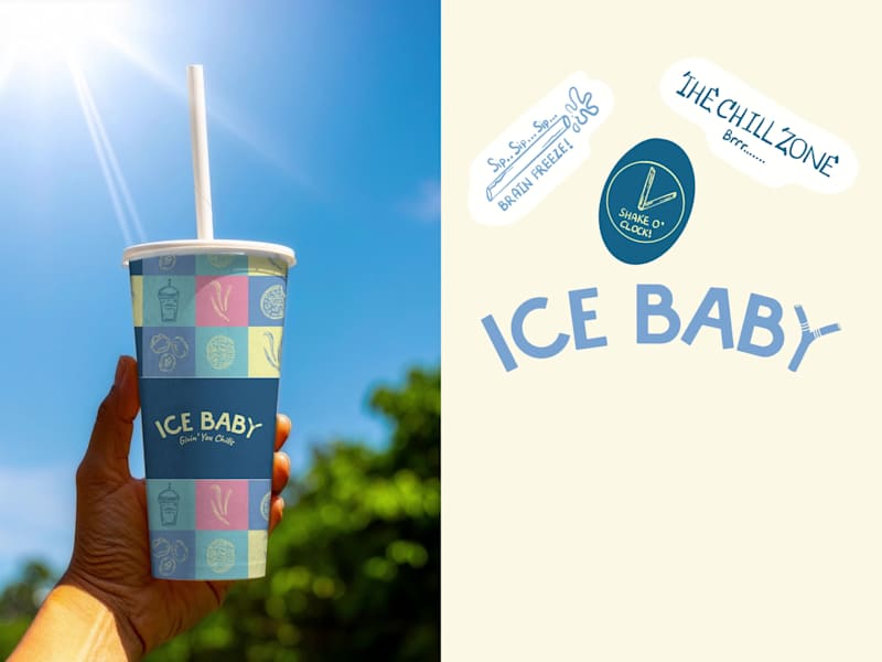 Cover image for Ice Baby Brand Identity and Packaging Design Concept