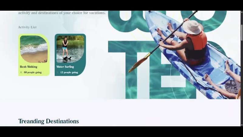 Cover image for Travel Enthusiast Website Development