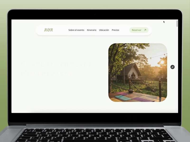 Cover image for Framer Landing Page Design for Creative Retreat
