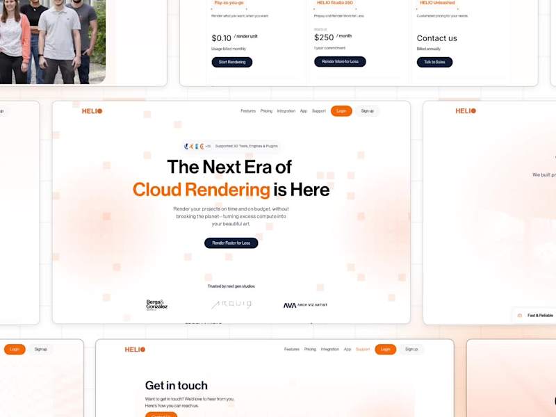 Cover image for Helio Render — The Next Era of Cloud Rendering
