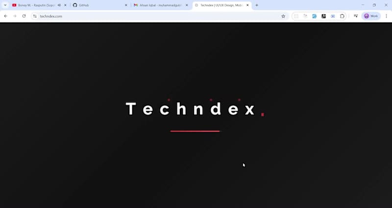 Cover image for Techndex — Modern Company Website