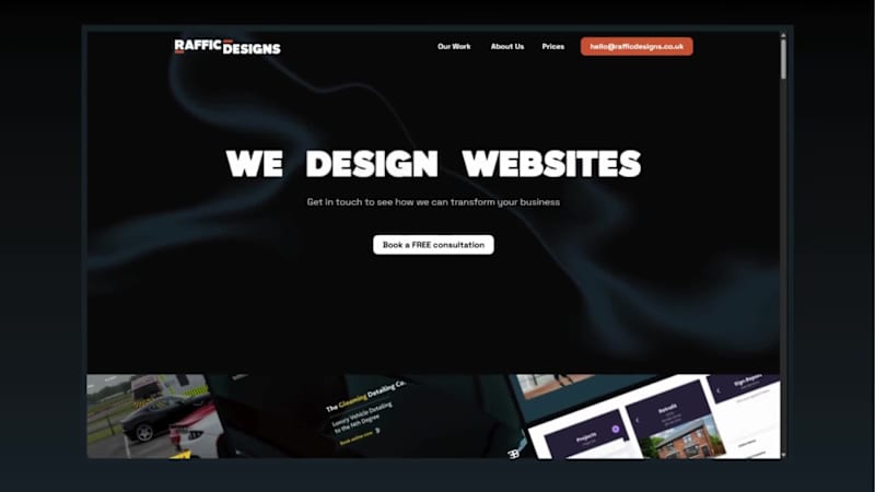 Cover image for Showcasing a recent project: our very own Raffic Designs hom...