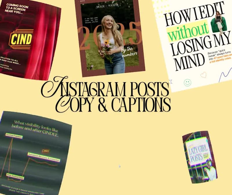 Cover image for Instagram Multi-Brand Copywriting