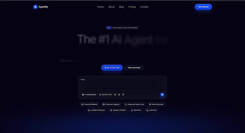Cover image for Introducing My New Saas Framer Template Agentify!