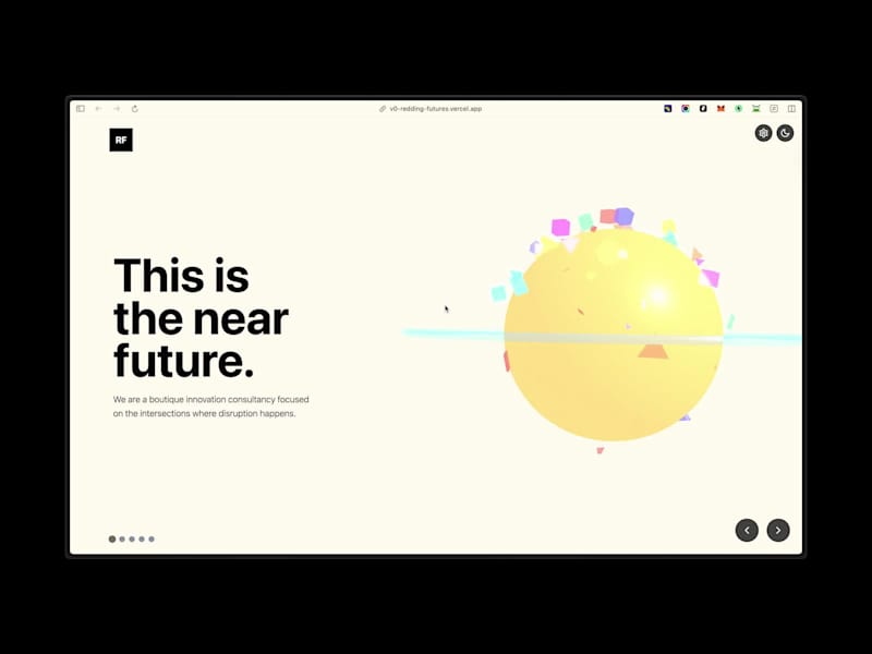 Cover image for This 3D website idea started 3+ years ago in Figma with my p...