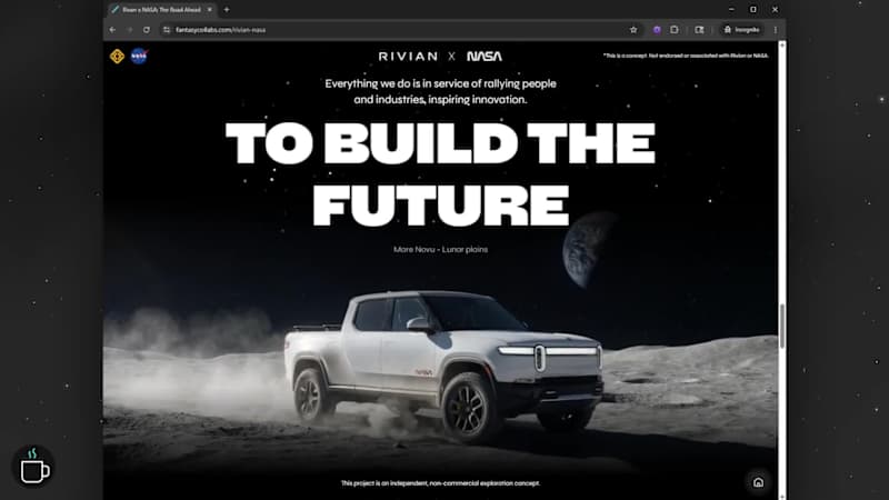 Cover image for Augmented my Rivian X NASA