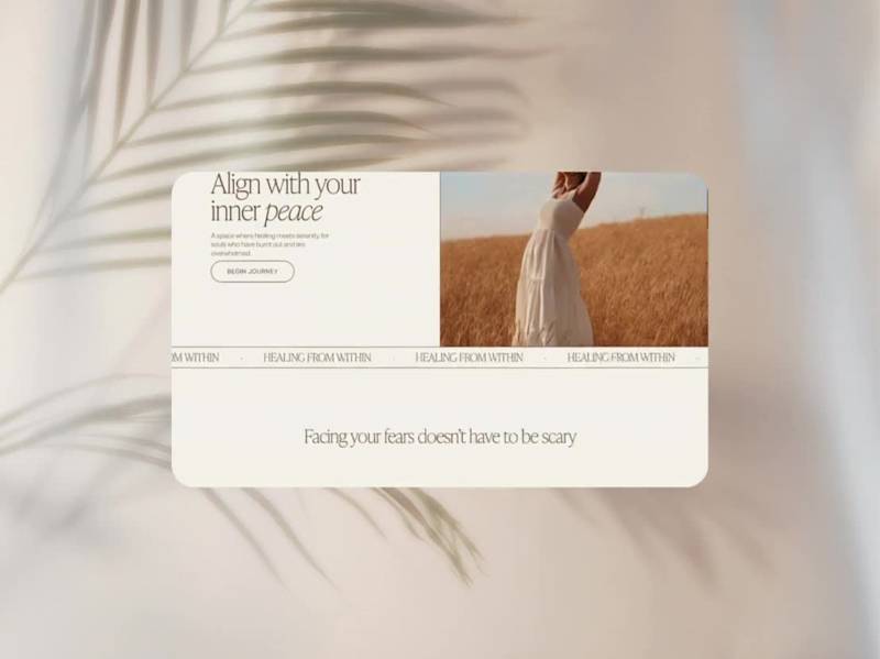 Cover image for Clean and Minimal Website for Wellness Coach