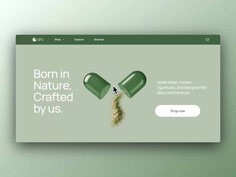 Cover image for SP2 Shopify Supplement E-commerce Design & Build